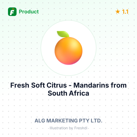 Fresh Soft Citrus - Mandarins – product summary card, no photo uploaded yet