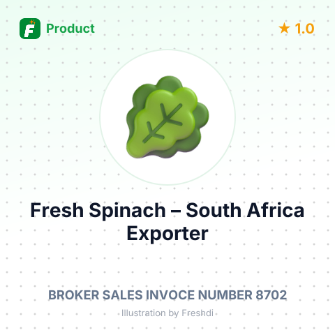 Fresh Spinach – summary card, no photo uploaded yet