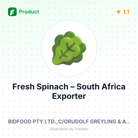 Fresh Spinach – summary card, no photo uploaded yet