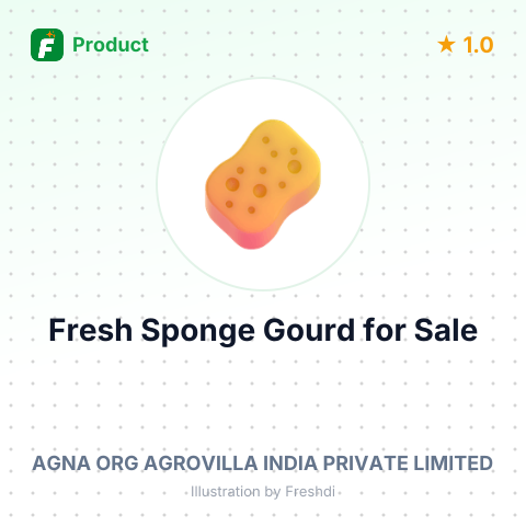 Fresh Sponge Gourd – summary card, no photo uploaded yet