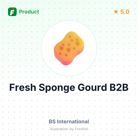 Fresh Sponge Gourd – summary card, no photo uploaded yet