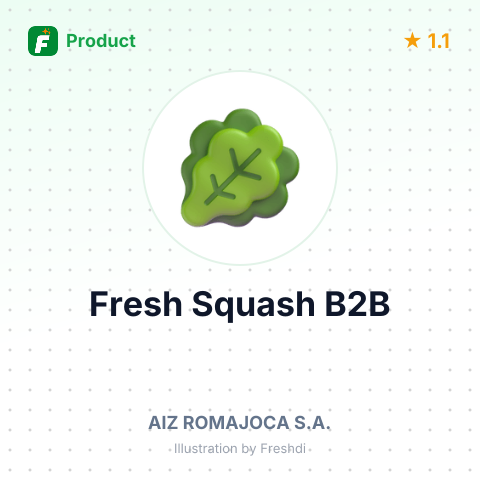 Fresh Squash – summary card, no photo uploaded yet