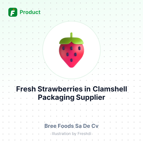 Fresh Strawberries in Clamshell Packaging – summary card, no photo uploaded yet