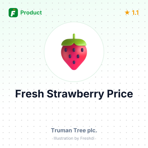Fresh Strawberry – summary card, no photo uploaded yet