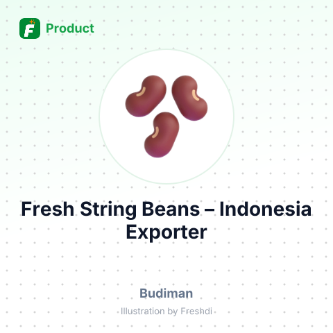 Fresh String Beans – summary card, no photo uploaded yet