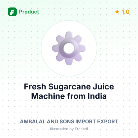 Fresh Sugarcane Juice Machine – summary card, no photo uploaded yet