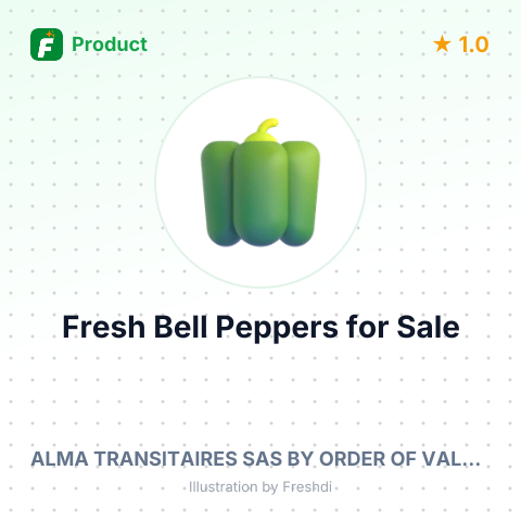 Fresh Sweet Bell Peppers (California Variety) – summary card, no photo uploaded yet