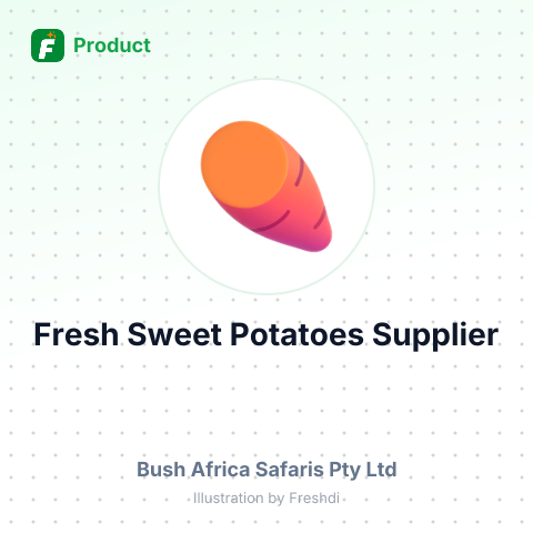 Fresh Sweet Potatoes – summary card, no photo uploaded yet
