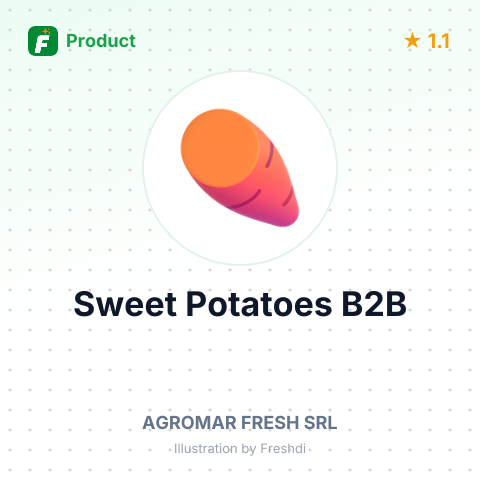 Fresh Sweet Potatoes – summary card, no photo uploaded yet