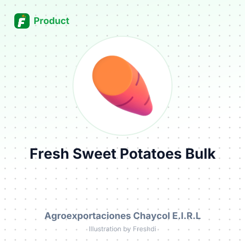 Fresh Sweet Potatoes in Mesh Bags – summary card, no photo uploaded yet