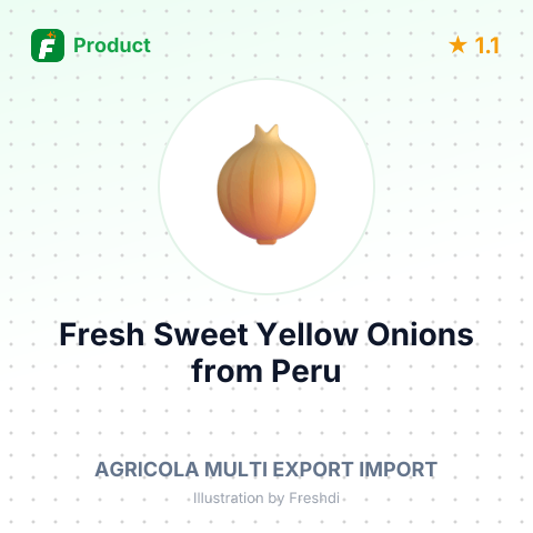 Fresh Sweet Yellow Onions – summary card, no photo uploaded yet