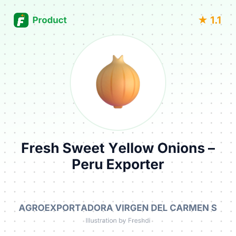 Fresh Sweet Yellow Onions – summary card, no photo uploaded yet