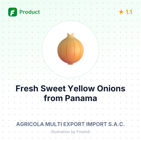 Fresh Sweet Yellow Onions – summary card, no photo uploaded yet