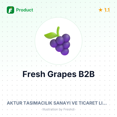 Fresh Table Grapes (Harvest 2024) – summary card, no photo uploaded yet