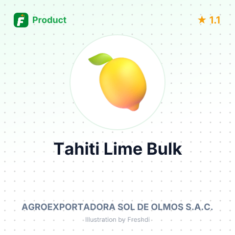 Fresh Tahiti Lime – summary card, no photo uploaded yet