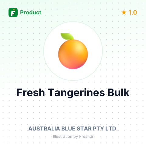 Fresh Tangerines Royal Honey Murcott Mandarin Class 1 – summary card, no photo uploaded yet