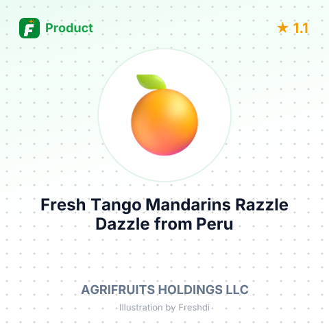 Fresh Tango Mandarins Razzle Dazzle – summary card, no photo uploaded yet