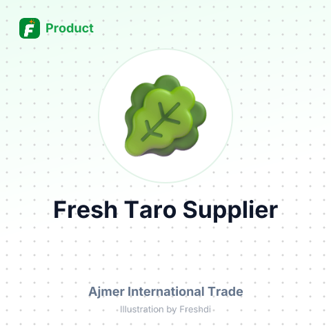 Fresh Taro (Colocasia Esculenta) – summary card, no photo uploaded yet