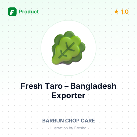 Fresh Taro – summary card, no photo uploaded yet