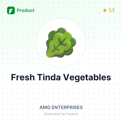 Fresh Tinda Vegetables – summary card, no photo uploaded yet