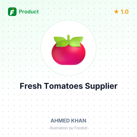 Fresh Tomatoes – summary card, no photo uploaded yet
