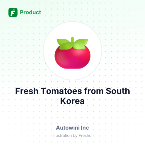 Fresh Tomatoes – summary card, no photo uploaded yet