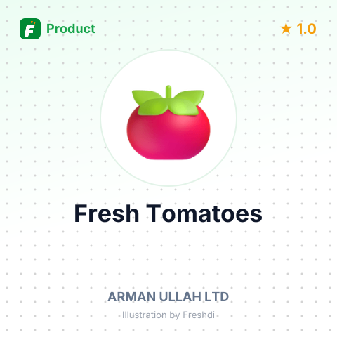Fresh Tomatoes – summary card, no photo uploaded yet