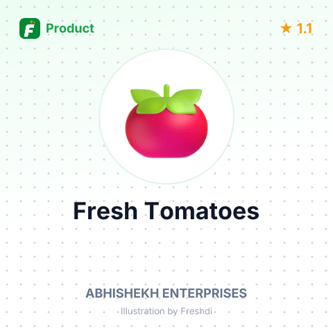 Fresh Tomatoes – summary card, no photo uploaded yet