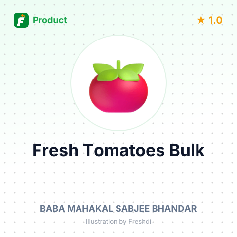 Fresh Tomatoes – summary card, no photo uploaded yet