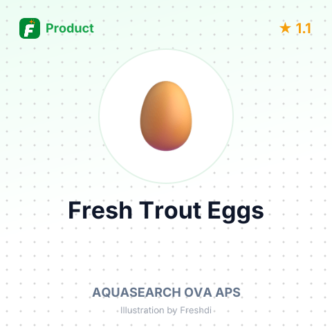 Fresh Trout Eggs – summary card, no photo uploaded yet