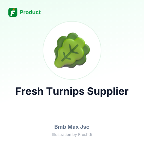Fresh Turnips – summary card, no photo uploaded yet