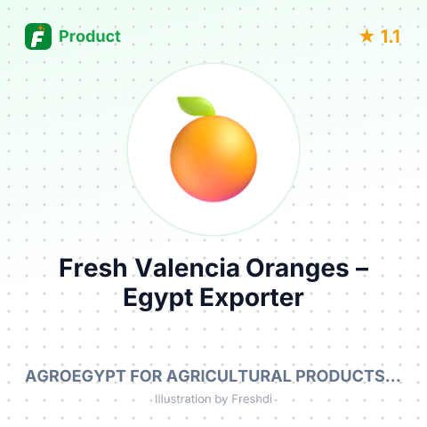 Fresh Valencia Oranges – product summary card, no photo uploaded yet