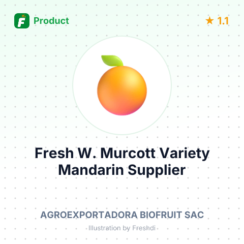 Fresh W. Murcott Variety Mandarin – summary card, no photo uploaded yet