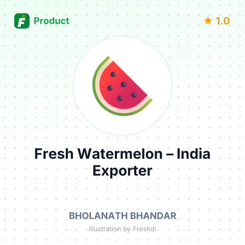 Fresh Watermelon – product summary card, no photo uploaded yet
