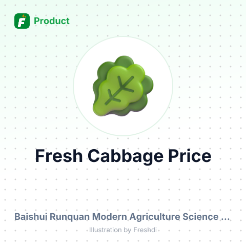 Fresh White Cabbage – summary card, no photo uploaded yet
