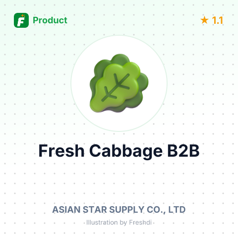 Fresh White Cabbage – summary card, no photo uploaded yet
