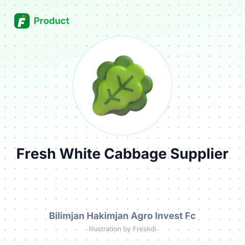 Fresh White Cabbage – summary card, no photo uploaded yet