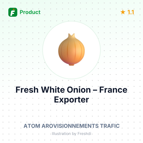 Fresh White Onion – summary card, no photo uploaded yet
