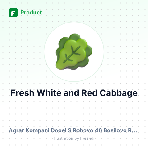 Fresh White and Red Cabbage – summary card, no photo uploaded yet