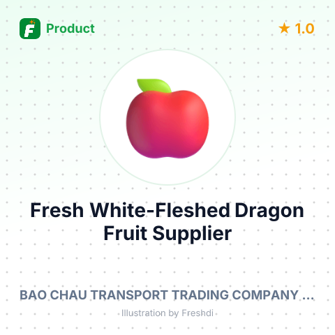 Fresh White-Fleshed Dragon Fruit – summary card, no photo uploaded yet