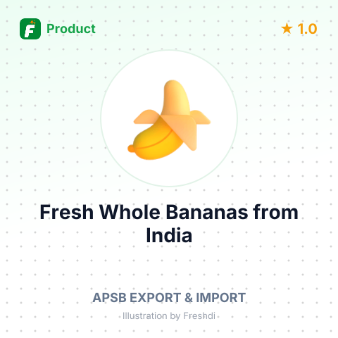 Fresh Whole Bananas – summary card, no photo uploaded yet