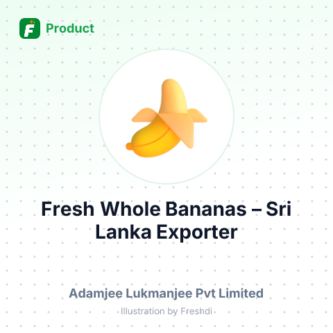 Fresh Whole Bananas – summary card, no photo uploaded yet