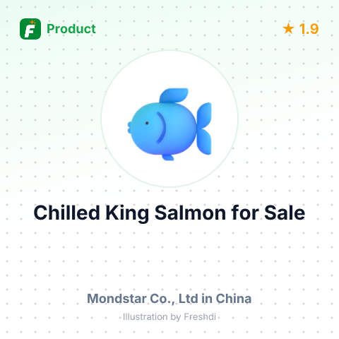 Fresh Whole Chilled King Salmon – summary card, no photo uploaded yet