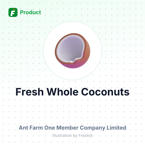 Fresh Whole Coconuts – summary card, no photo uploaded yet