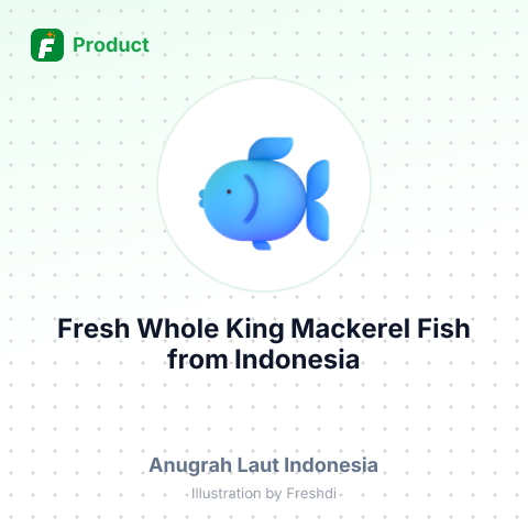 Fresh Whole King Mackerel Fish – summary card, no photo uploaded yet