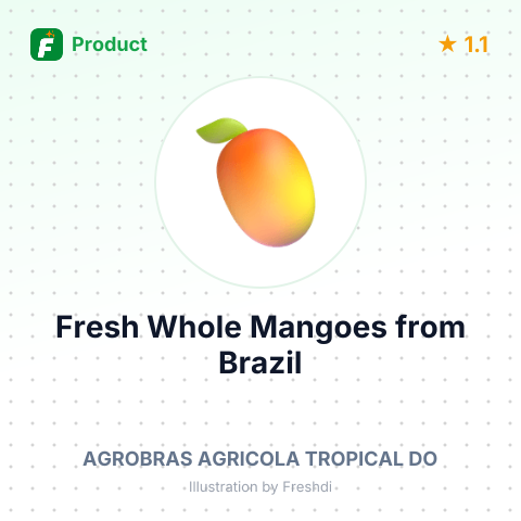 Fresh Whole Mangoes – summary card, no photo uploaded yet
