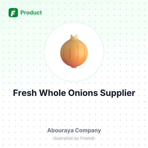 Fresh Whole Onions – summary card, no photo uploaded yet