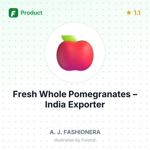 Fresh Whole Pomegranates – summary card, no photo uploaded yet