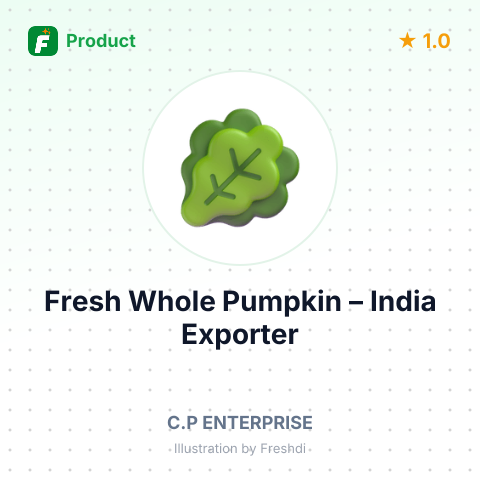 Fresh Whole Pumpkin – summary card, no photo uploaded yet