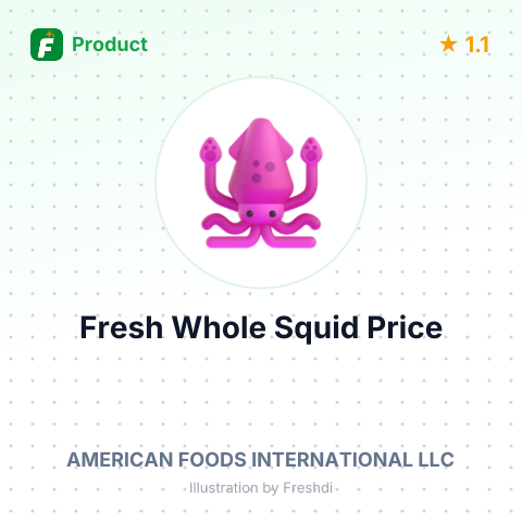 Fresh Whole Squid – summary card, no photo uploaded yet